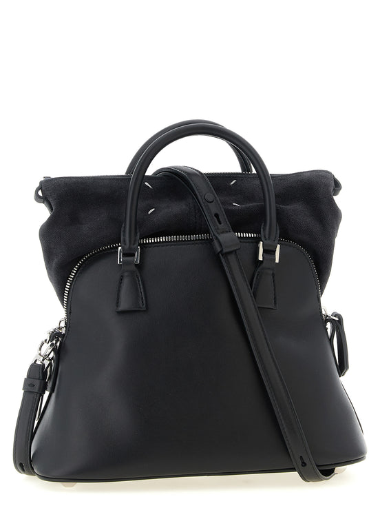 Maison Margiela Black Calfskin Shoulder Bag