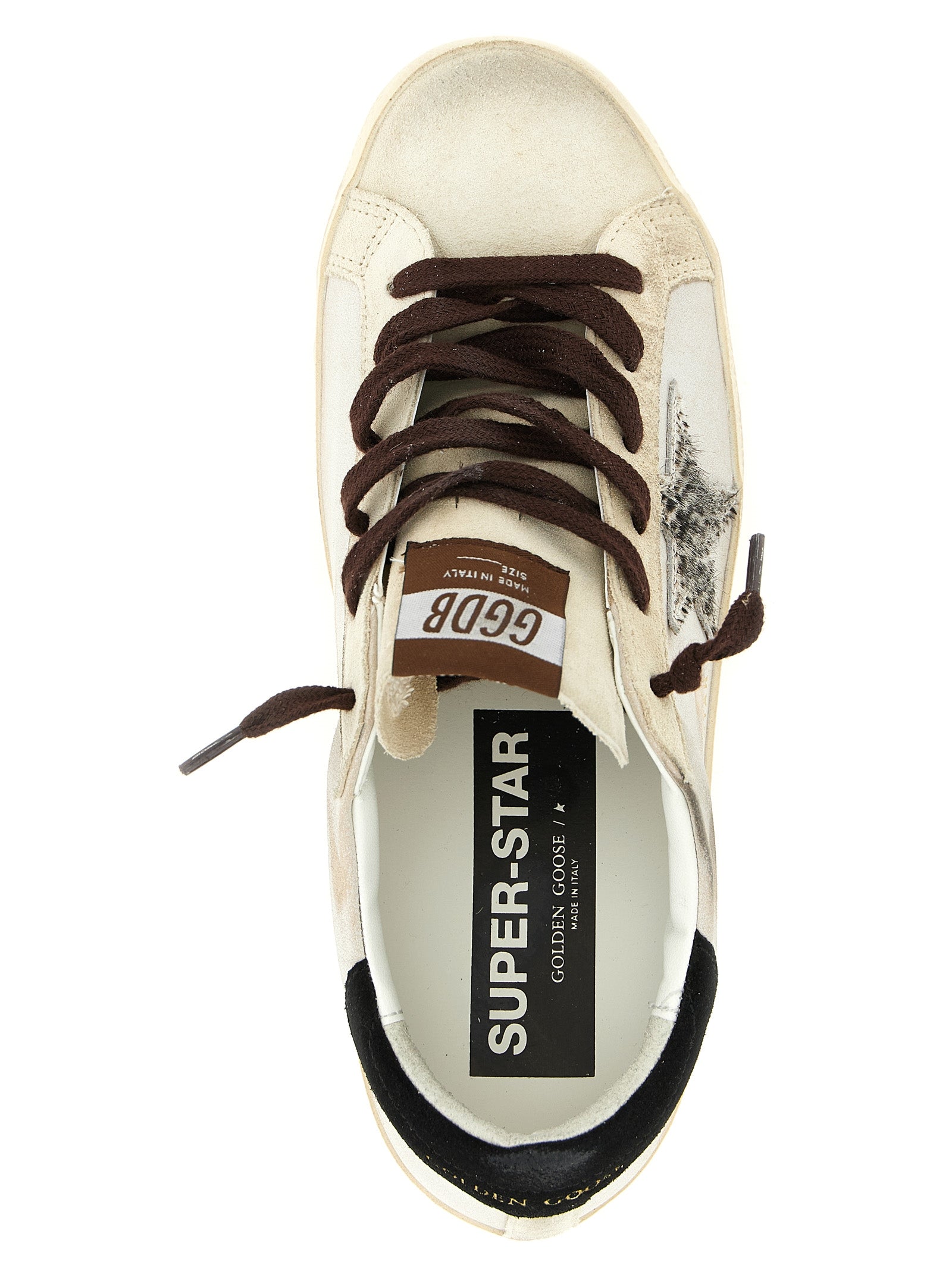 Πολύχρωμα χαμηλά sneakers Golden Goose από δέρμα αγελάδας  