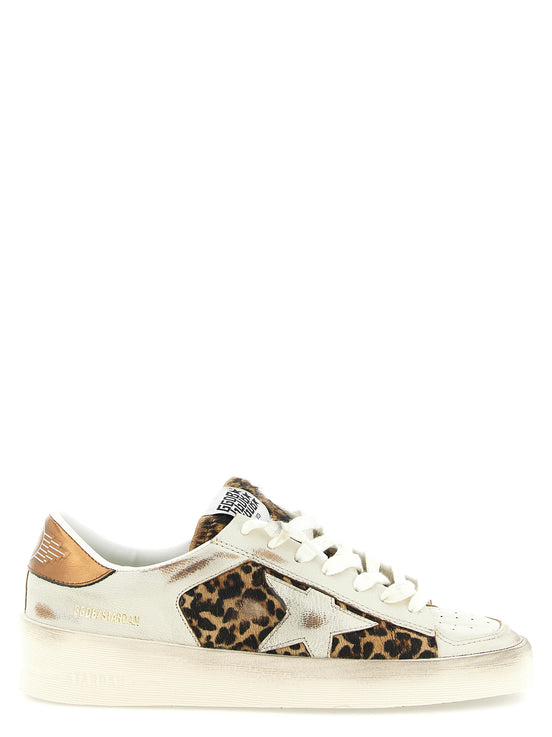 Πολύχρωμα sneakers Golden Goose από δέρμα κατσίκας χαμηλά