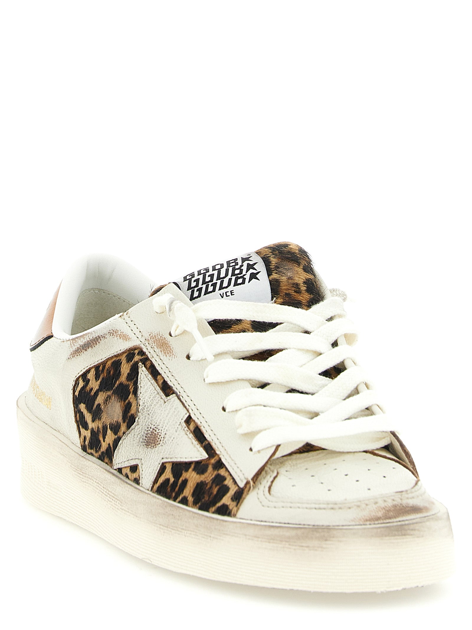 Πολύχρωμα sneakers Golden Goose από δέρμα κατσίκας χαμηλά