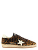 Golden Goose Brown Ball Star Low-Top Sneakers