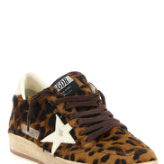 Golden Goose Brown Ball Star Low-Top Sneakers