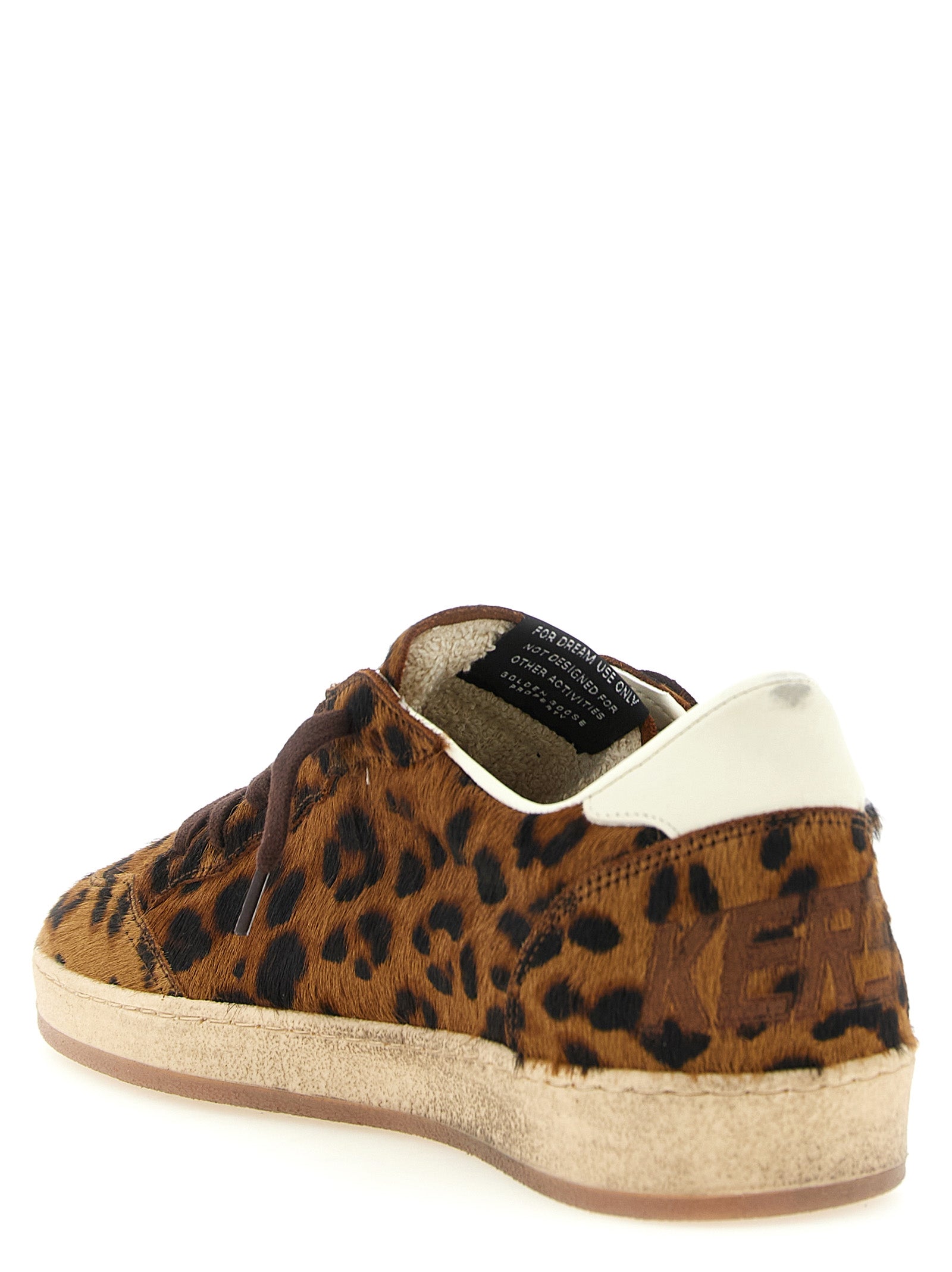 Golden Goose Brown Ball Star Low-Top Sneakers