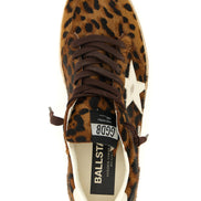 Golden Goose Brown Ball Star Low-Top Sneakers