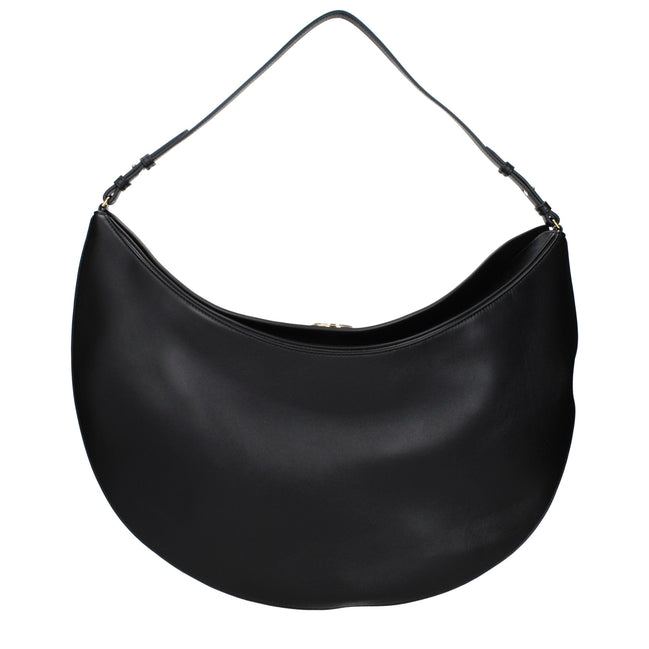 Jacquemus Black Leather Shoulder Bag