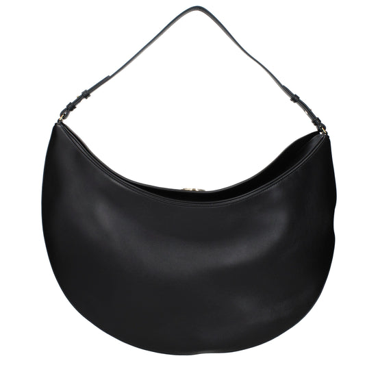 Jacquemus Black Leather Shoulder Bag
