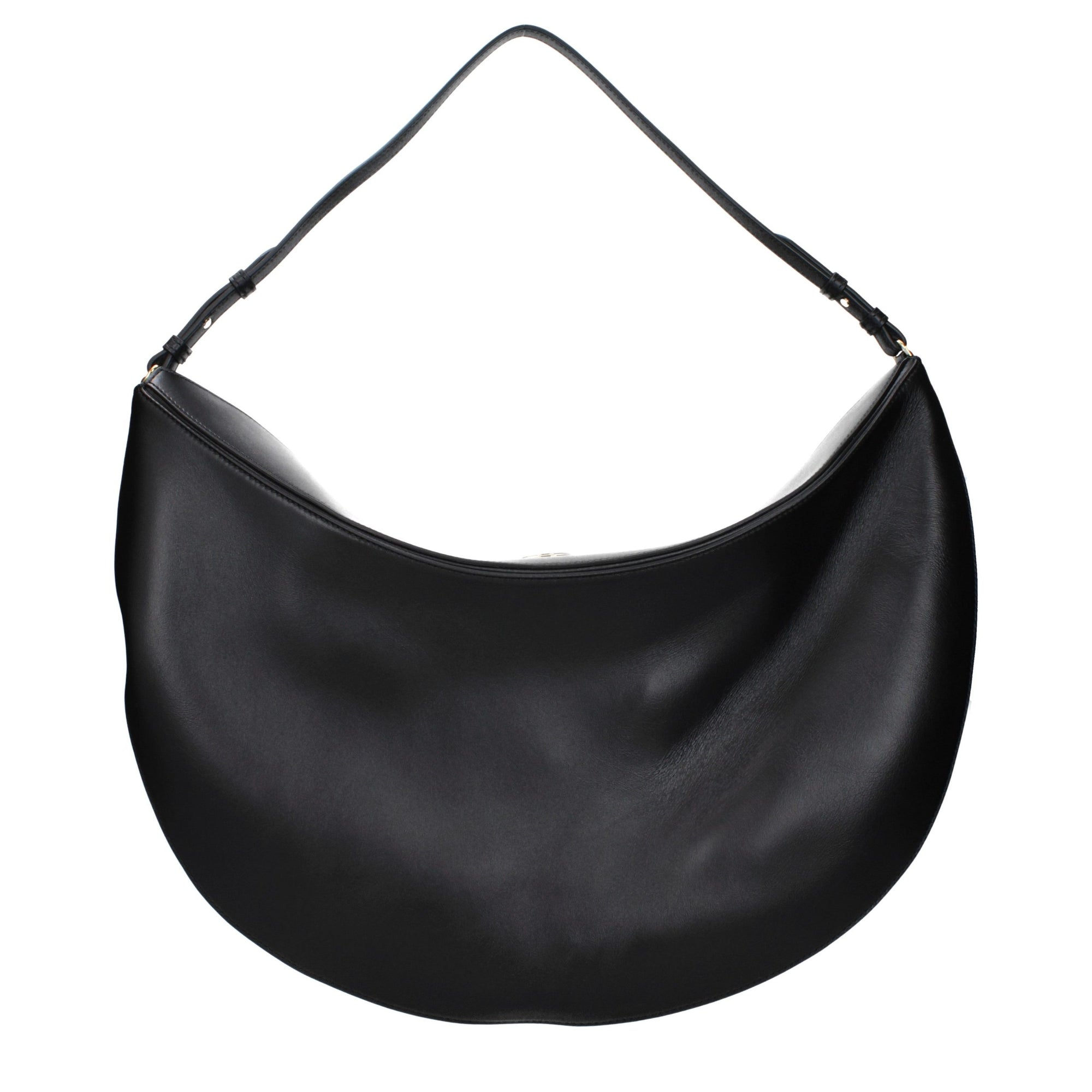 Jacquemus Black Leather Shoulder Bag