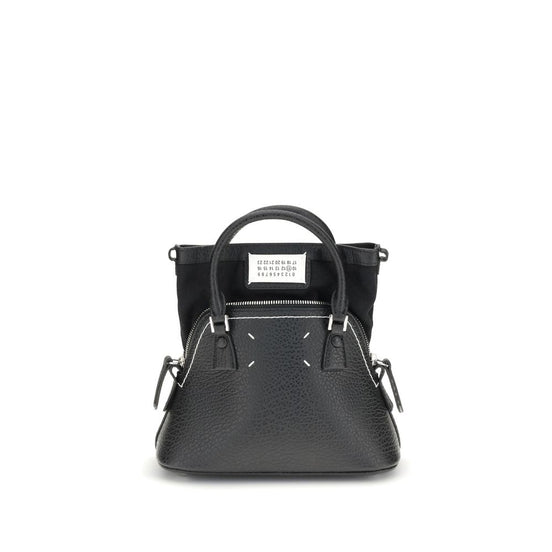 Maison Margiela Black 5AC Leather Handbag