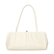Jil Sander White Leather Shoulder Bag