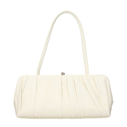 Jil Sander White Leather Shoulder Bag