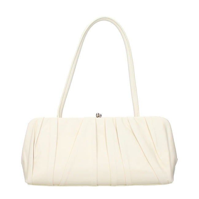 Jil Sander White Leather Shoulder Bag