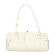 Jil Sander White Leather Shoulder Bag