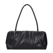 Τσάντα ώμου Jil Sander από μαύρο δέρμα