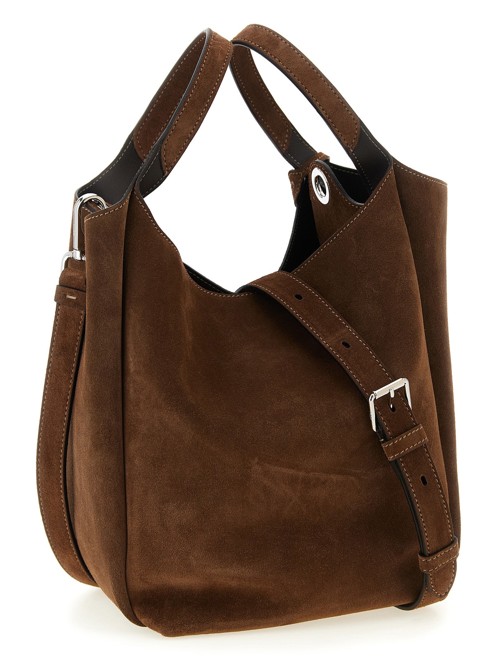 Tod's Brown Calfskin Handbag
