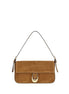 Staud Brown Calf Leather Bos Taurus Shoulder Bag