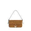 Staud Brown Calf Leather Bos Taurus Shoulder Bag