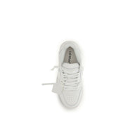 Off-White White Calf Leather Bos Taurus Low Top Sneakers