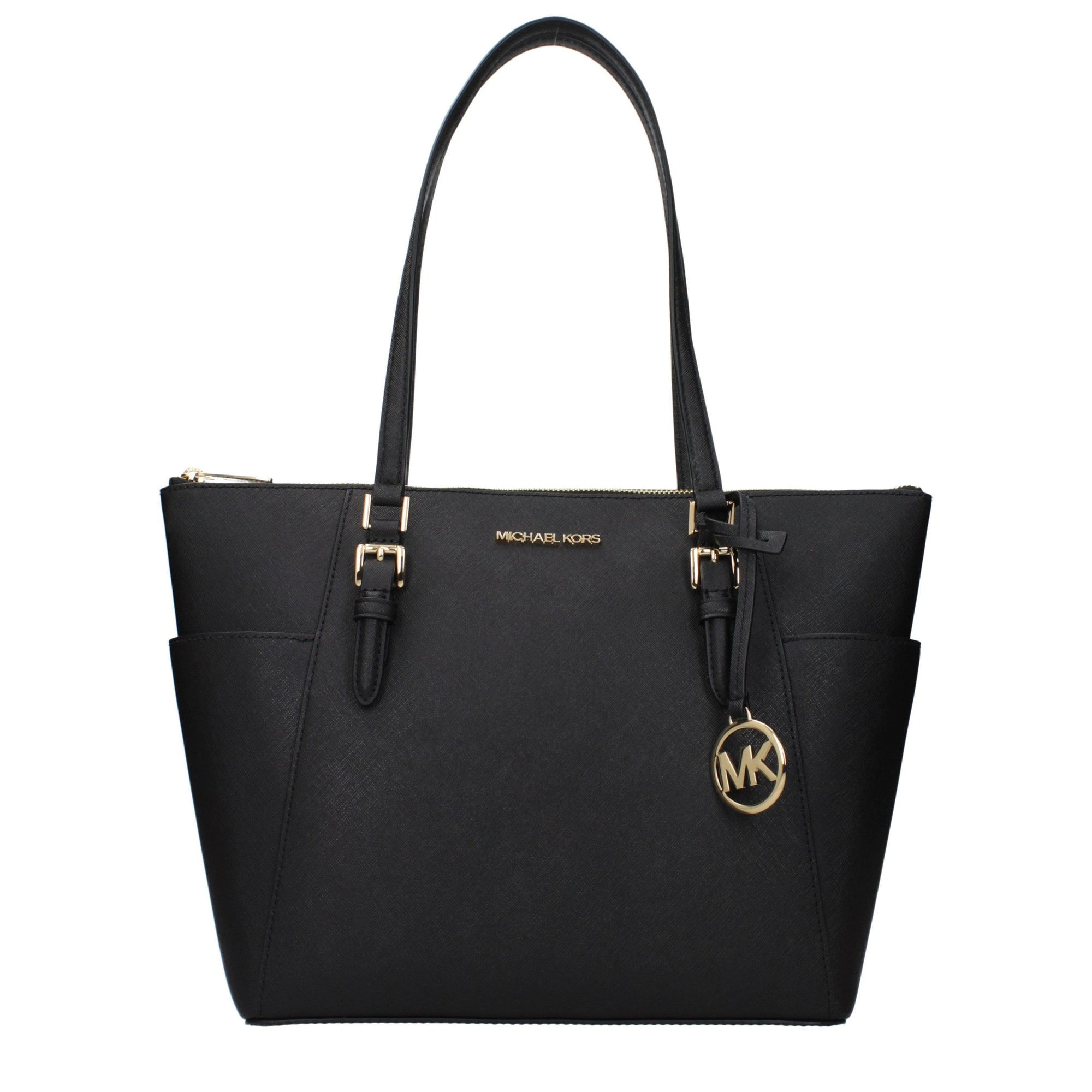Τσάντα ώμου Michael Kors μαύρη από δέρμα  