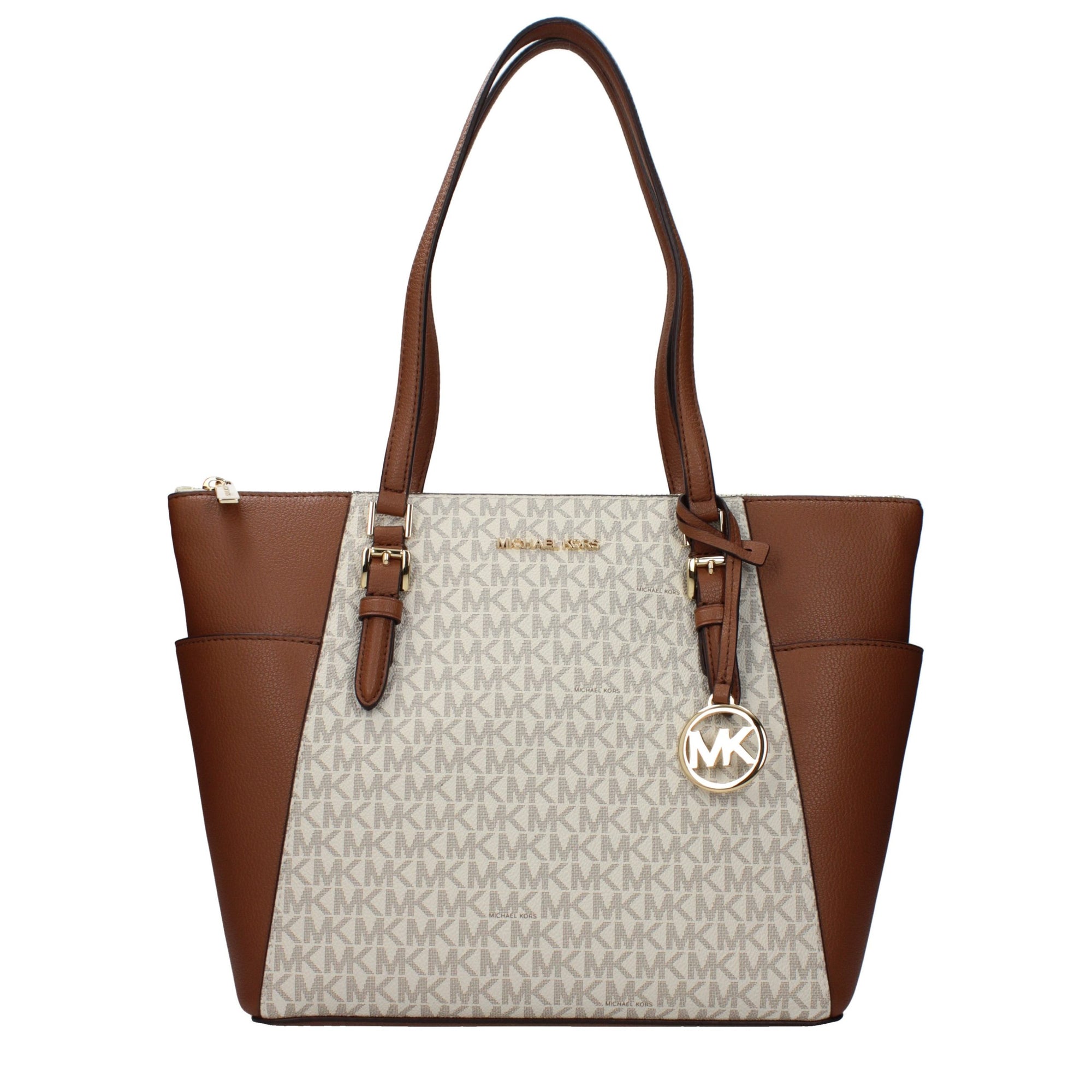 Τσάντα ώμου Michael Kors από μπεζ δέρμα