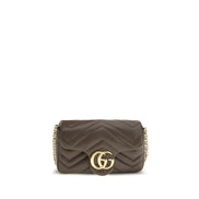 Gucci Καφέ Τσάντα Ώμου GG Marmont