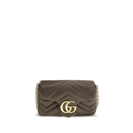 Gucci Καφέ Τσάντα Ώμου GG Marmont