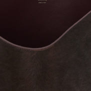 Khaite Bordeaux Calfskin Tote Bag