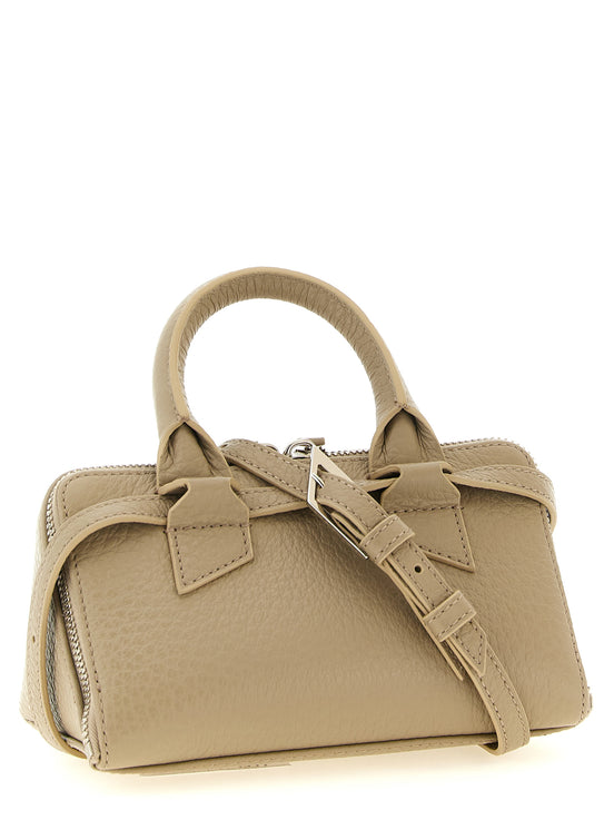 The Attico Beige Bovine Leather Handbag