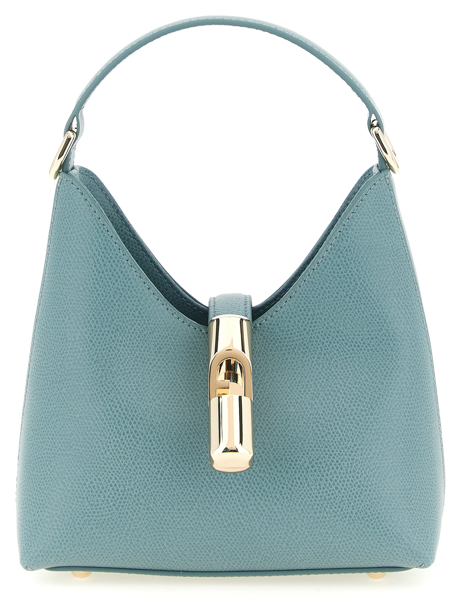 Furla Blue Iride Mini Handbag