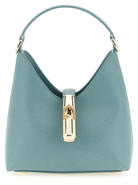 Furla Blue Iride Mini Handbag