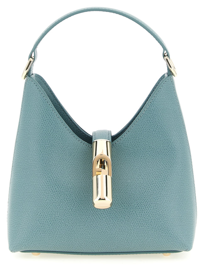 Furla Blue Iride Mini Handbag