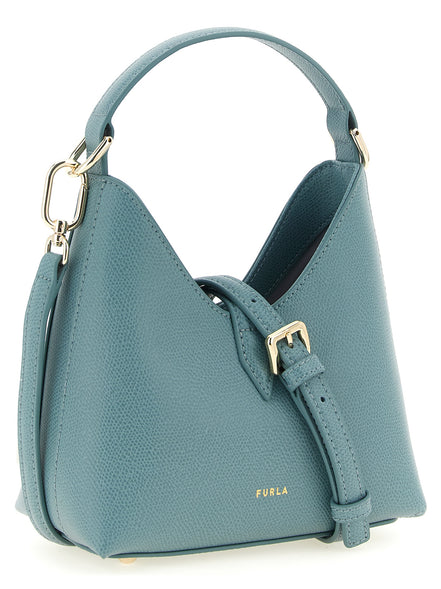 Furla Blue Iride Mini Handbag