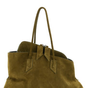The Attico Bicolor Bovine Leather Shoulder Bag