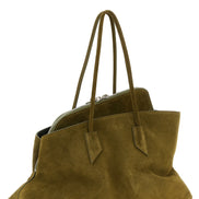 The Attico Bicolor Bovine Leather Shoulder Bag