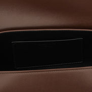 Jil Sander Brown Calfskin Shoulder Bag