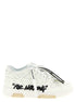 Off-White Bicolor Calfskin Athletic Sneakers