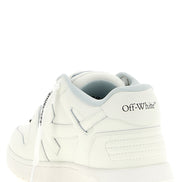 Off-White Bicolor Calfskin Athletic Sneakers