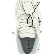 Off-White Bicolor Calfskin Athletic Sneakers