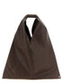 MM6 Maison Margiela Brown Japanese Classic Midi Handbag