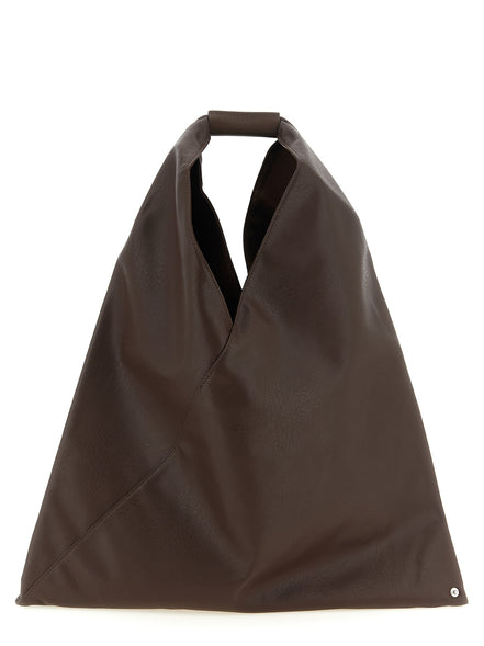 MM6 Maison Margiela Brown Japanese Classic Midi Handbag