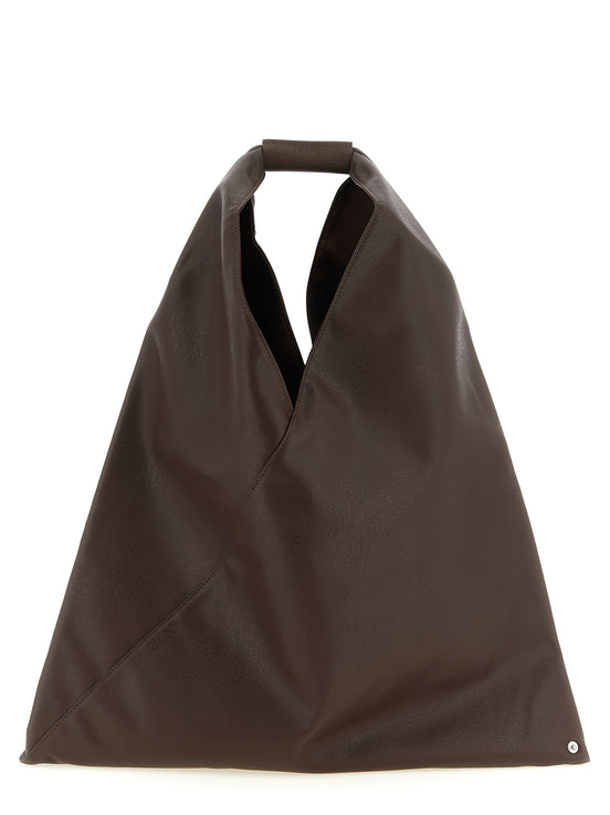 MM6 Maison Margiela Καφέ Κλασική Μεσαία Τσάντα Χειρός Japanese