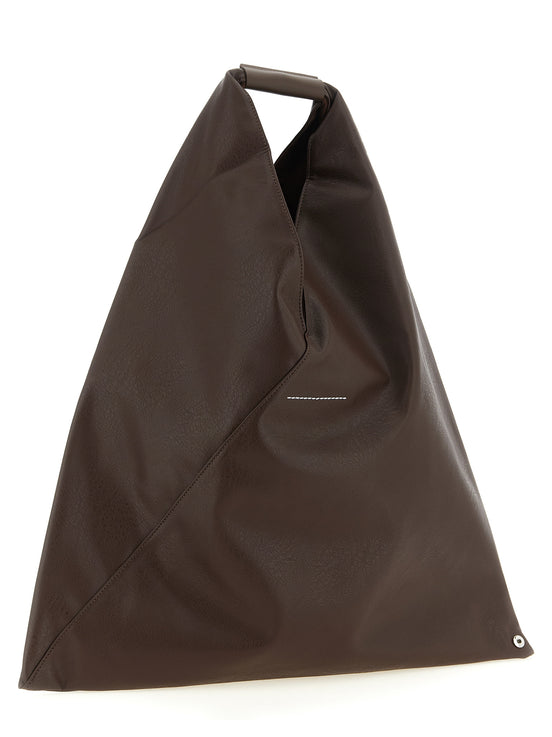 MM6 Maison Margiela Καφέ Κλασική Μεσαία Τσάντα Χειρός Japanese