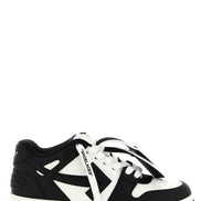 Off-White Bicolor Calfskin Low Top Sneakers