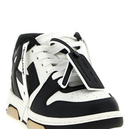 Off-White Bicolor Calfskin Low Top Sneakers