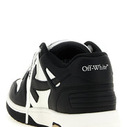Off-White Bicolor Calfskin Low Top Sneakers