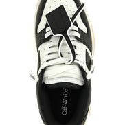 Off-White Bicolor Calfskin Low Top Sneakers