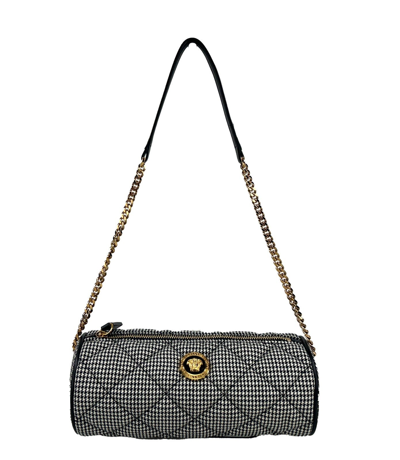 Versace Medusa Quilted Evening Crossbody Bag