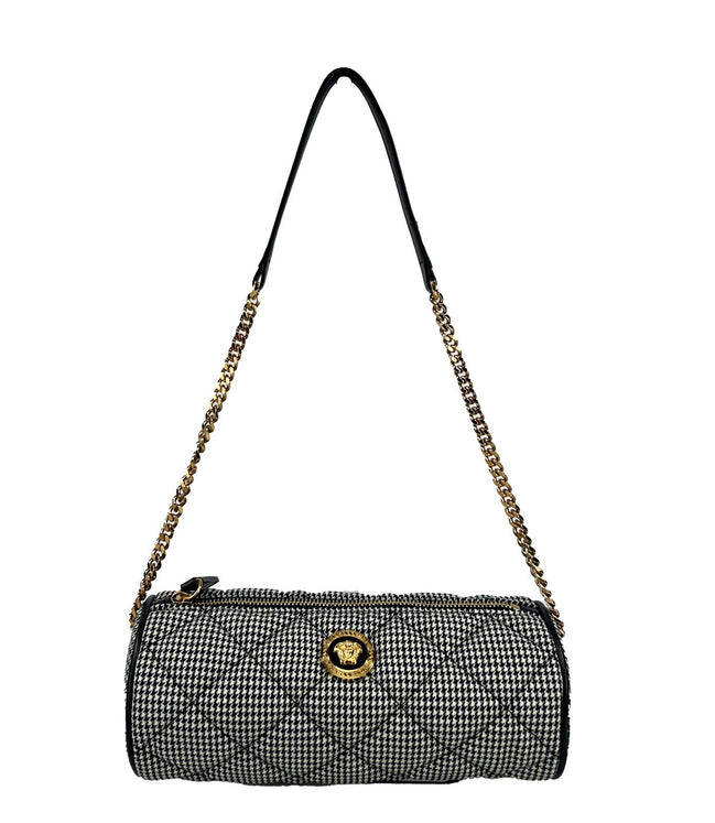 Versace Medusa Quilted Evening Crossbody Bag