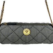Versace Medusa Quilted Evening Crossbody Bag