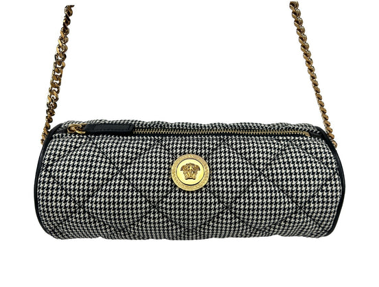 Versace Medusa Quilted Evening Crossbody Bag