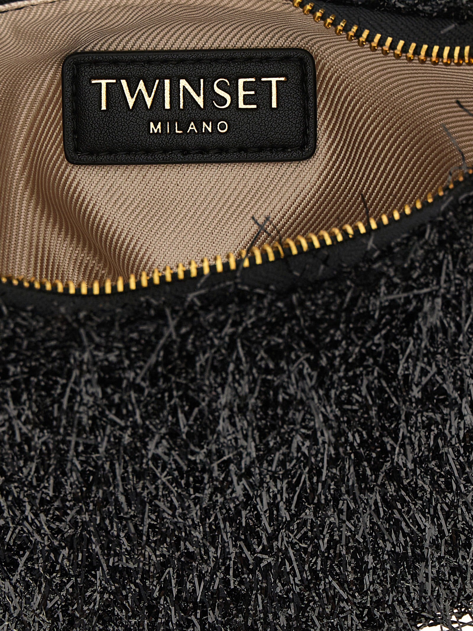 Twinset Black Polyester Handbag